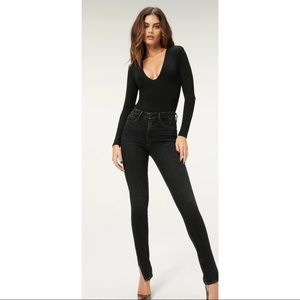 GOOD AMERICAN GOOD LEGS SIDE SLIT 33" INSEAM